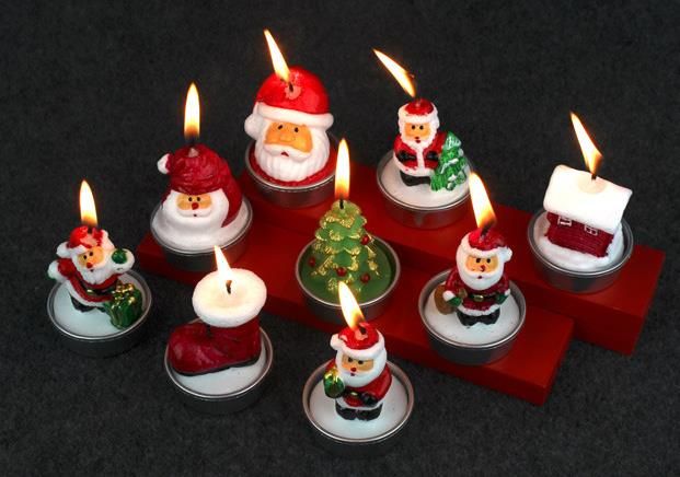 Candele Di Natale Immagini.Acquista Candela Di Natale Decorazione Di Natale Candela Di Cartone Animato Con Babbo Natale Regalo A Forma Di Pupazzo Di Neve A Forma Di Natale A 3 22 Dal Weaving Web Dhgate Com