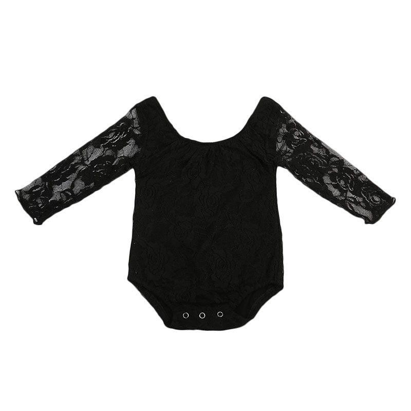baby girl black romper