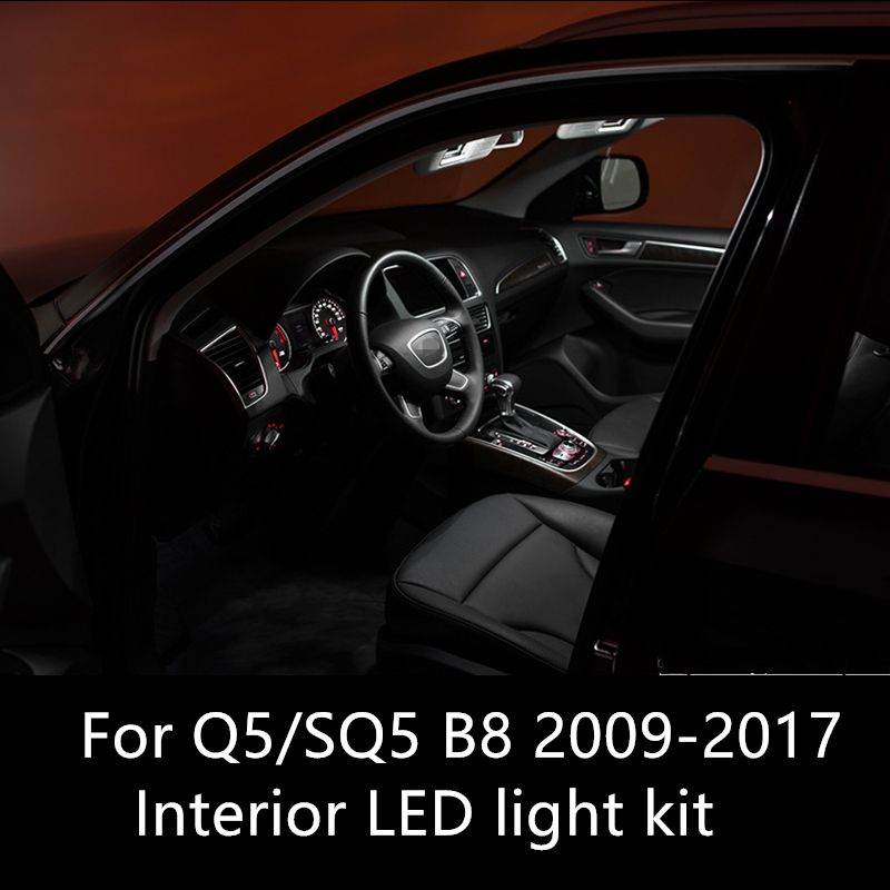 Grosshandel Shinman Selbst Led Birnen Auto Innenlicht Installationssatz Lampen Fur Audi Q5 Sq5 Autozubehor 2009 2016 Fehlerfrei Von Molls 27 14 Auf