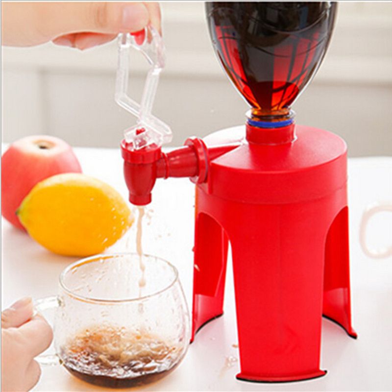 DISPENSER PER BEVANDE CON EROGATORE FIZZ SAVER BEVANDE GASSATE ACCESSORIO CUCINA