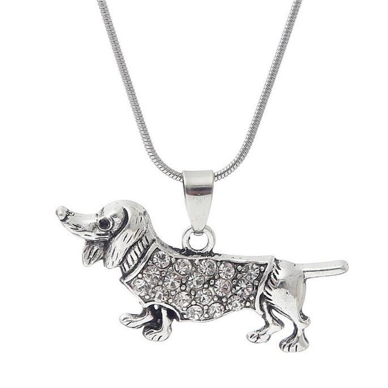 sausage dog pendant