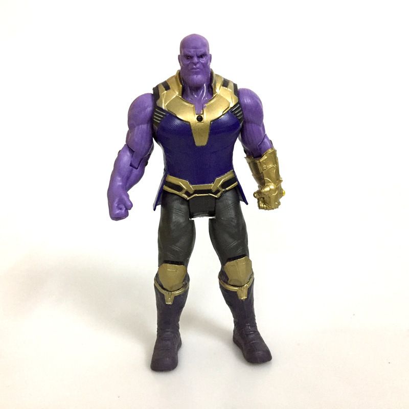 2Pcs 6'' Marvel Avengers 3 Infinity War Movable Joints Thanos Hulk Action Figure