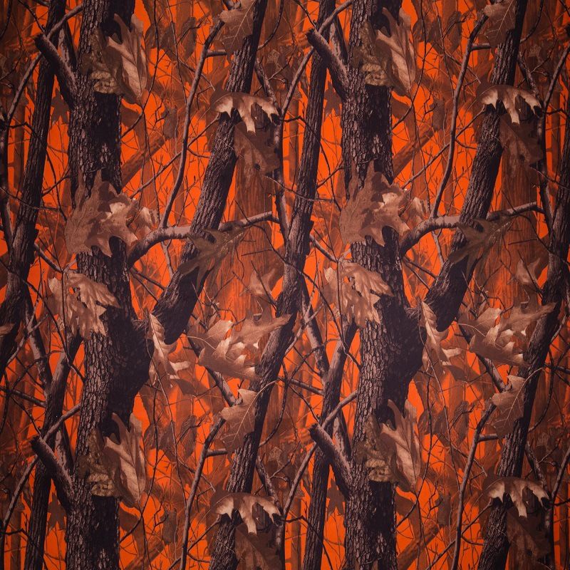 picture Orange Camo Fabric dhgate