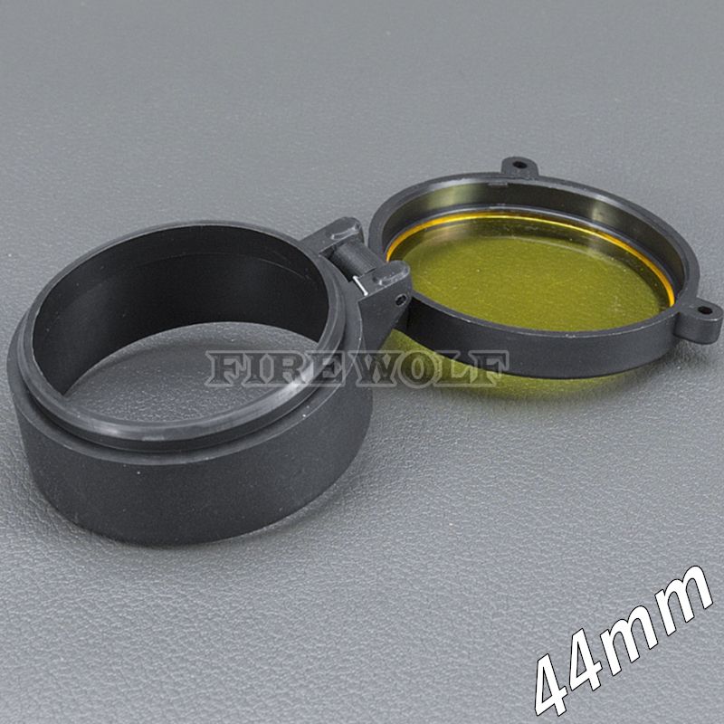 2020 44mm Flashlight Cover Scope Cover Rifle Scope Lens Cover Internal