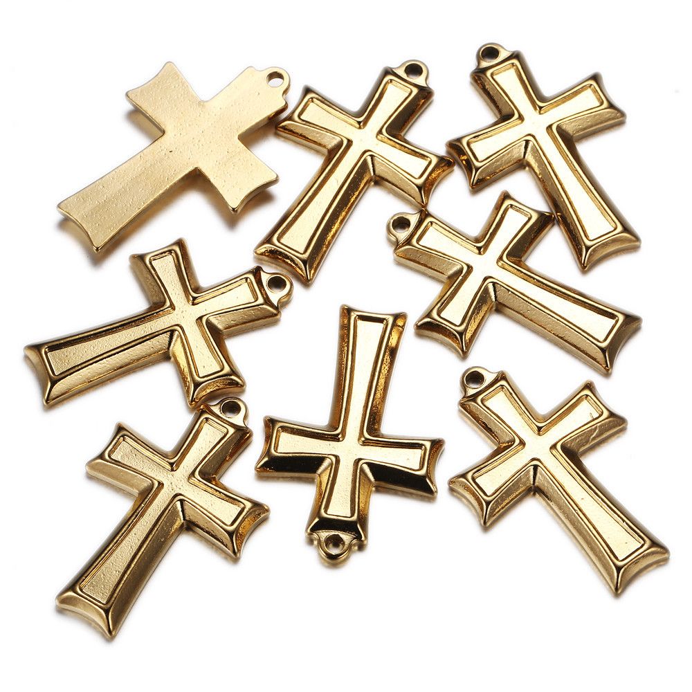 mini cross charms