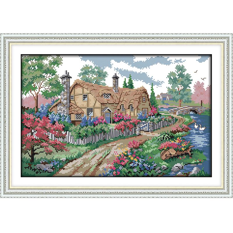 /"Succulents cactus/" Flowers 14ct Counted Cross Stitch Kit 11ct Stamped 3 styles
