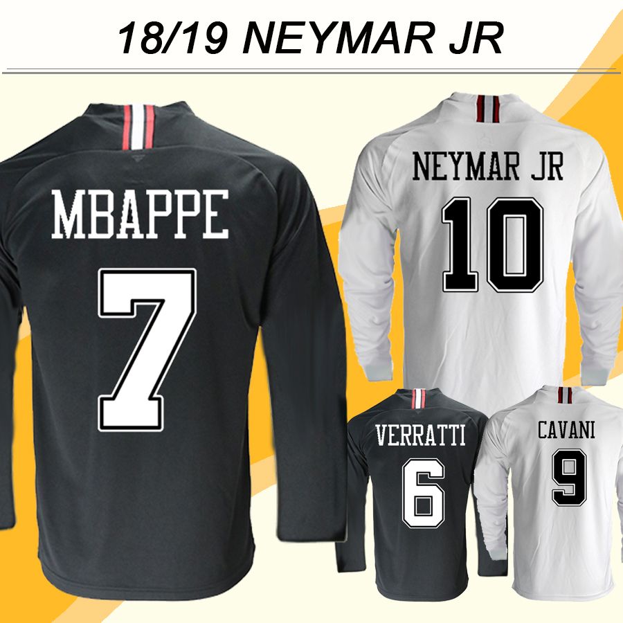 neymar jr long sleeve jersey