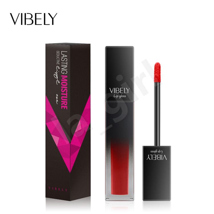 VIBELY SILKY LASTING LIP GLOSS Waterproof NON STICK Makeup Lipgloss