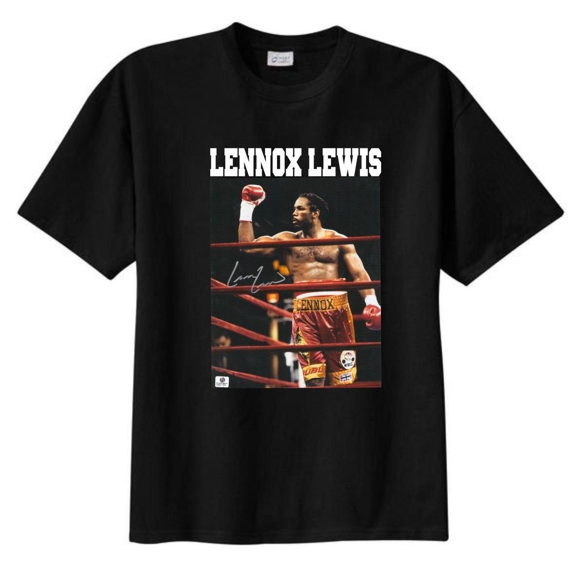 Lennox Lewis Boxing Legand T Shirt Boxing Legend Amp Sizes