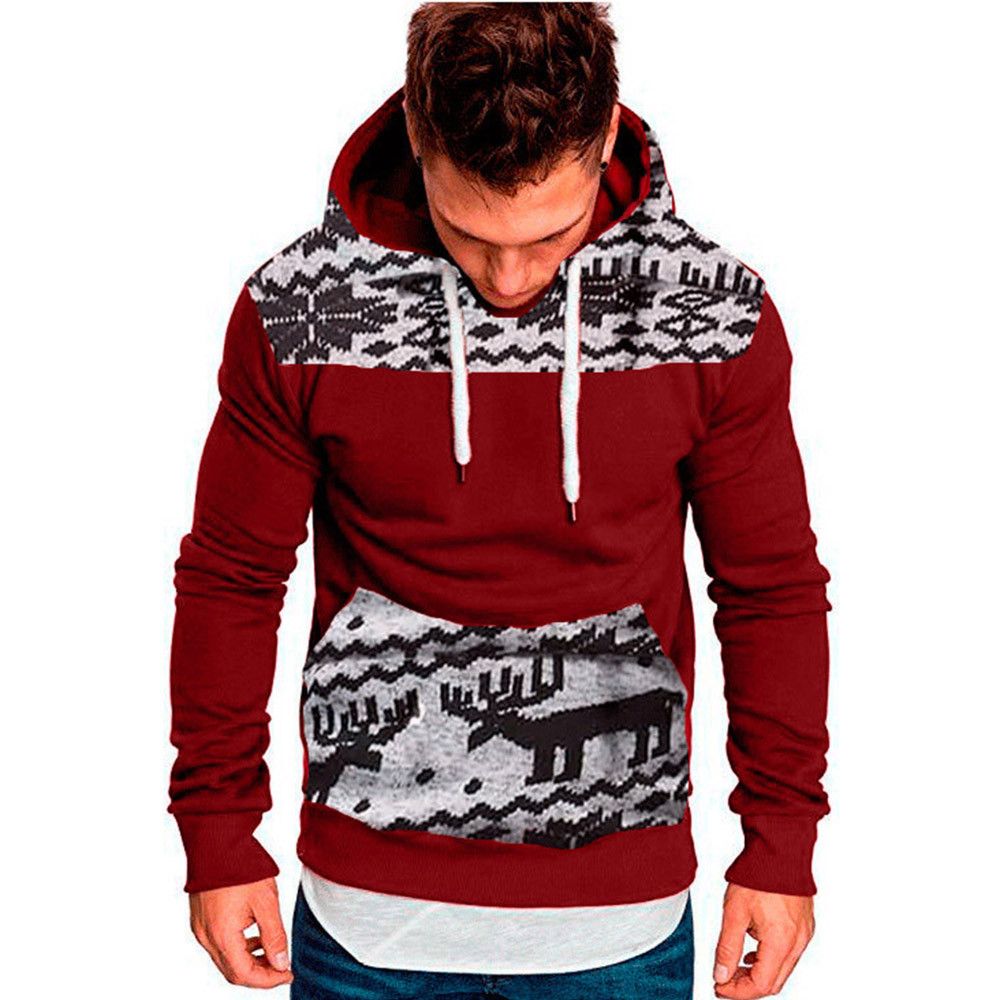 mens christmas hoody