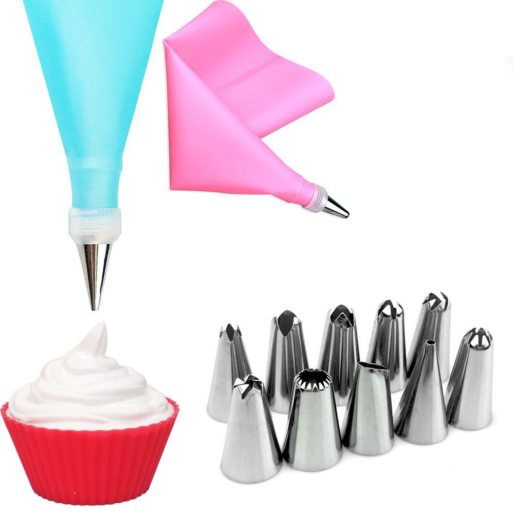 2019 2018 New Fashionsilicone Diy Icing Piping Cream Pastry Bags