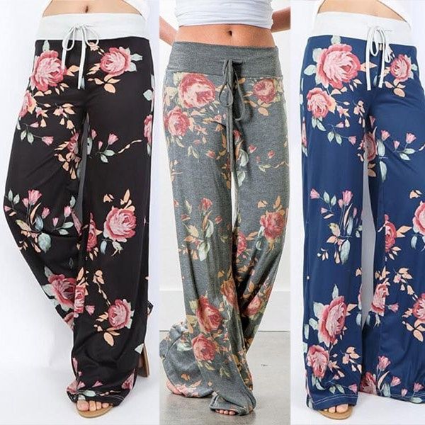 2020 Fashion Womens Floral Print Casual 