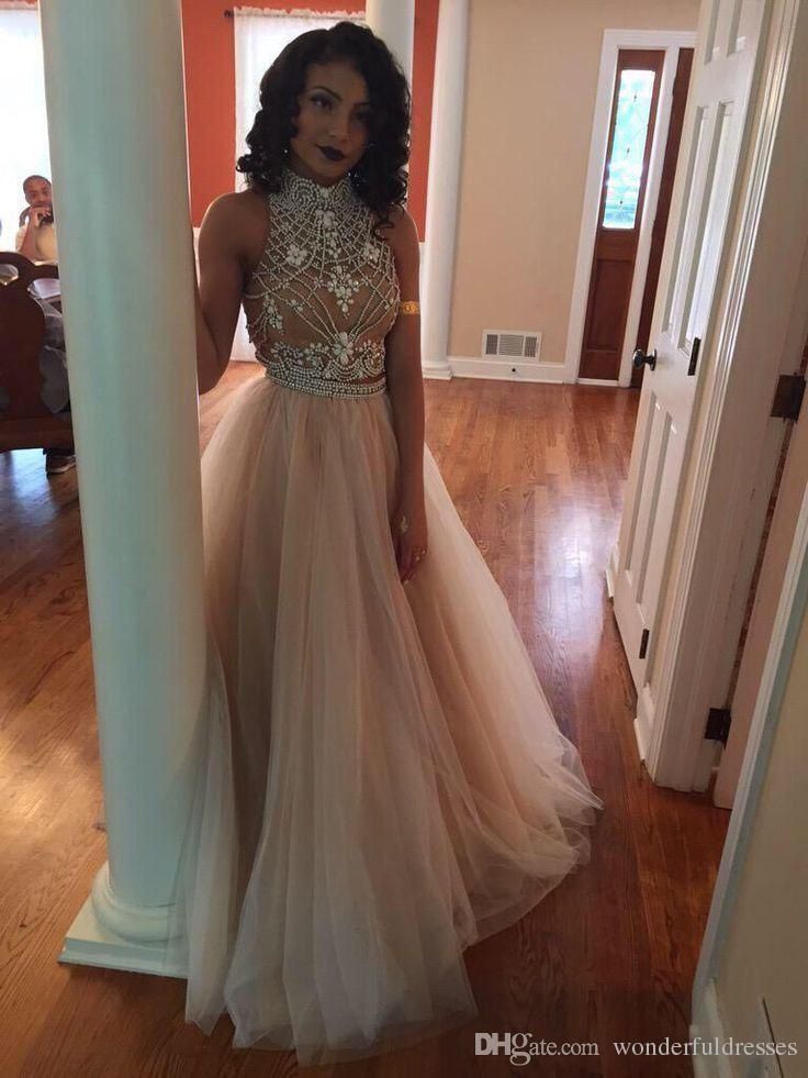 peach prom dresses 2018