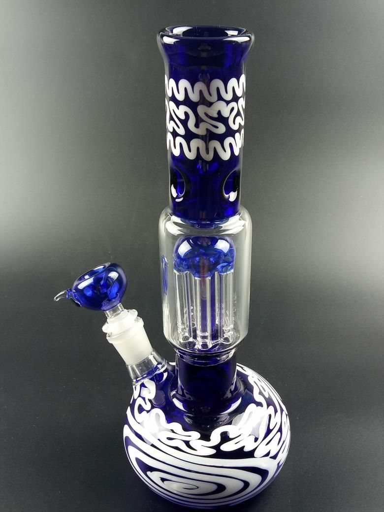 11 Inches Blue Bong
