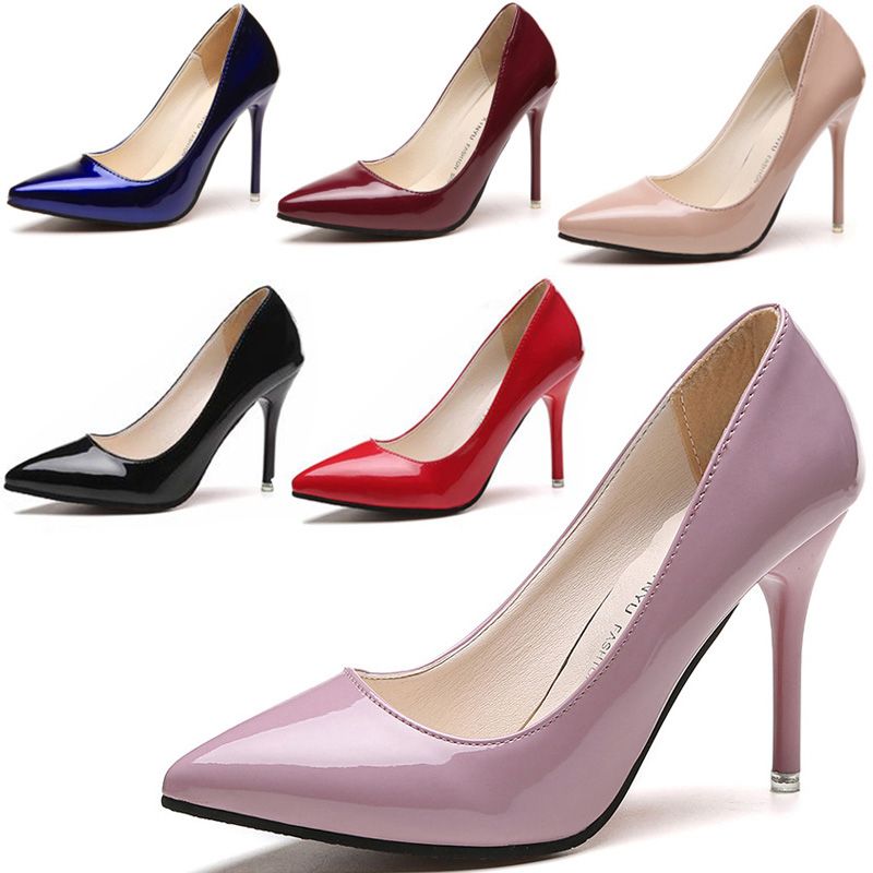 office pointed heels