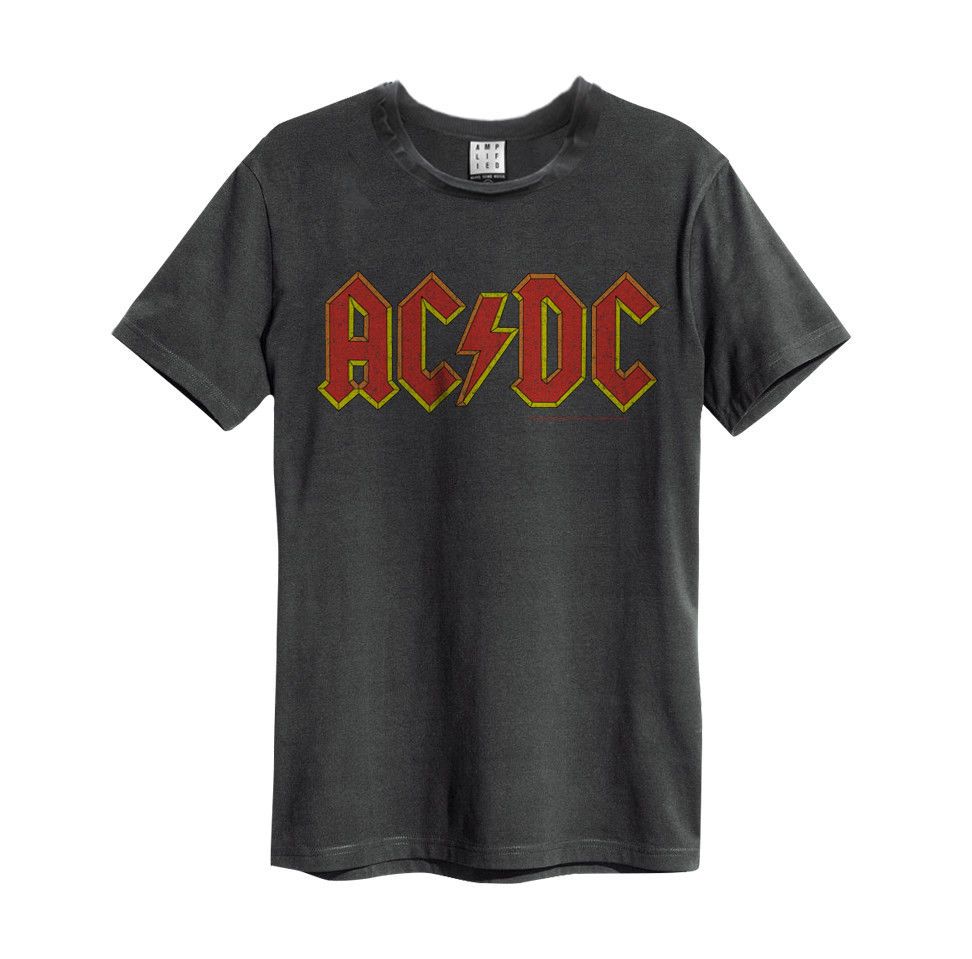 Compra CAMISETA LOGO AC / DC Ropa Amplificada NUOVO E ORIGINALE Barato |  Entrega Rápida Y Calidad | Es.Dhgate