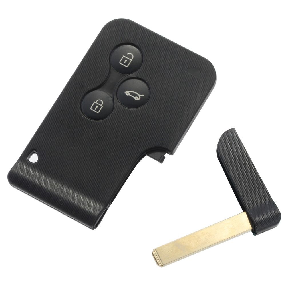 Bross BDP555 3-Button Remote SMART Card Key Housing Case Cover For Renault Scenic 2 3 Bross BDP555 3-Button Remote SMART Card Key Housing Case Cover For Renault Scenic 2 3
