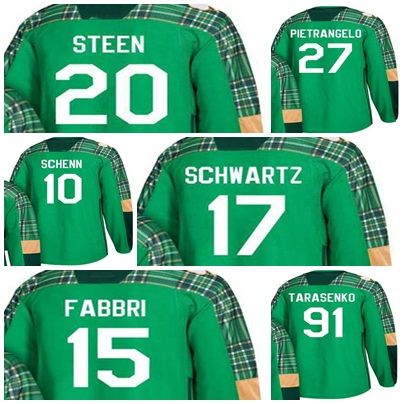 st louis blues st patrick's day jersey