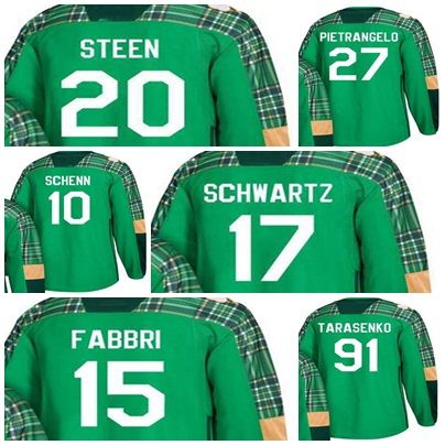 st louis blues st patrick's day jersey