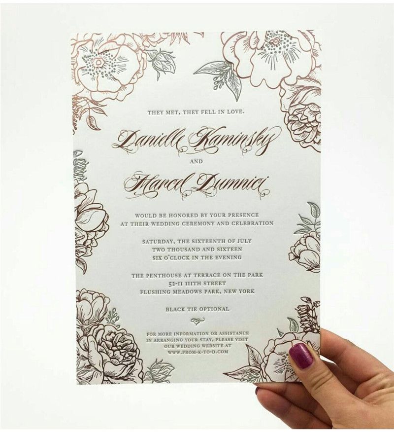 custom invitation printing
