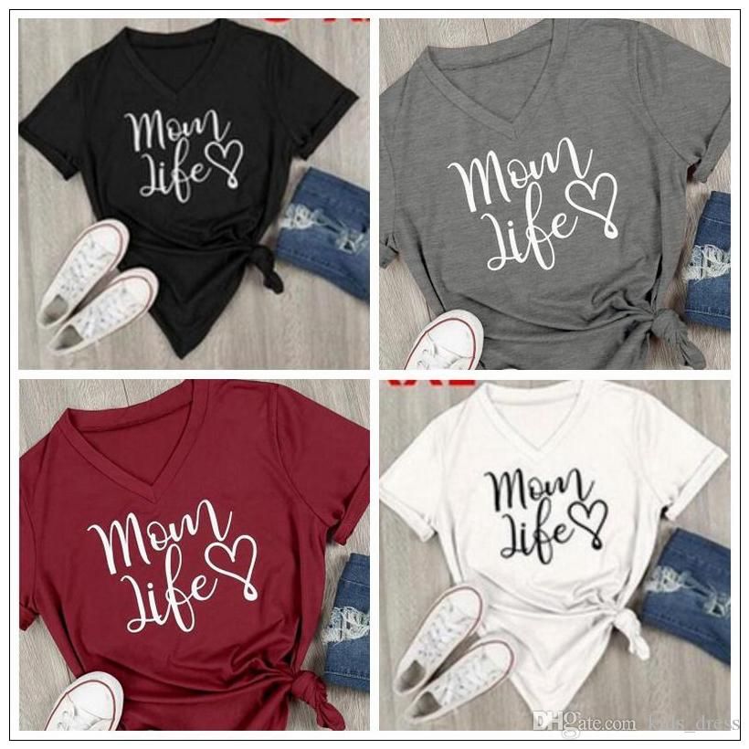 designer v neck t shirts