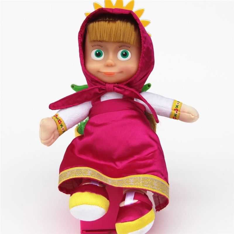 Compre 27 Cm Populares Masha Muñecos De Peluche De Alta Calidad Ruso Martha Marsha PP Algodón Juguetes Niños Regalos De Cumpleaños Briquedos Envío Gratis A 10,39 € Del Edc_wholesaler | DHgate.Com