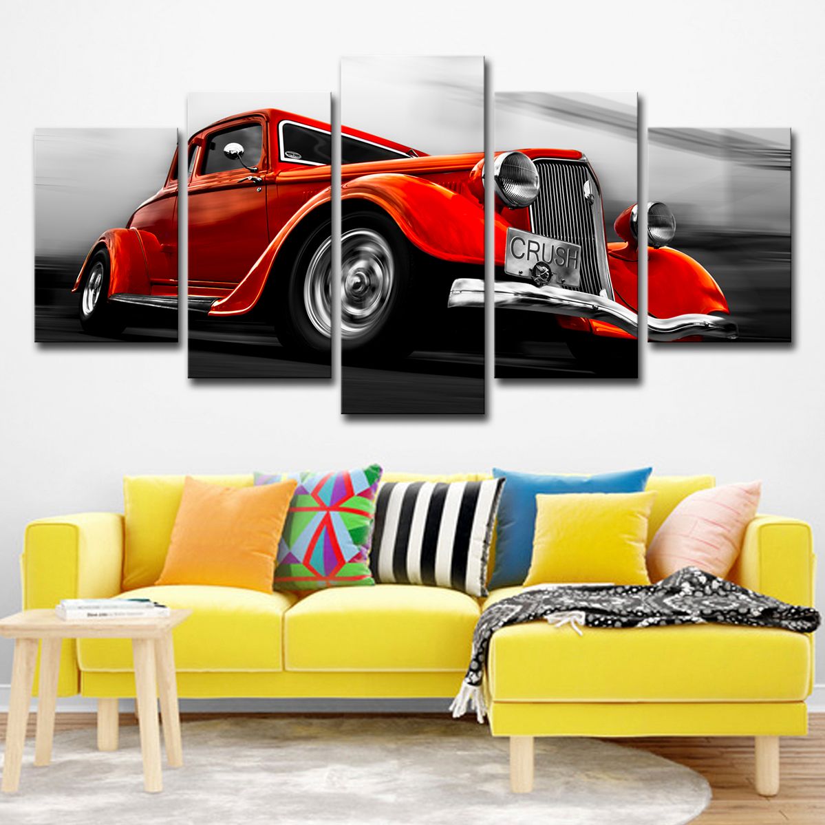 Compre Lienzo De Arte Impreso Pintura Cuadros Decoracion Del Hogar