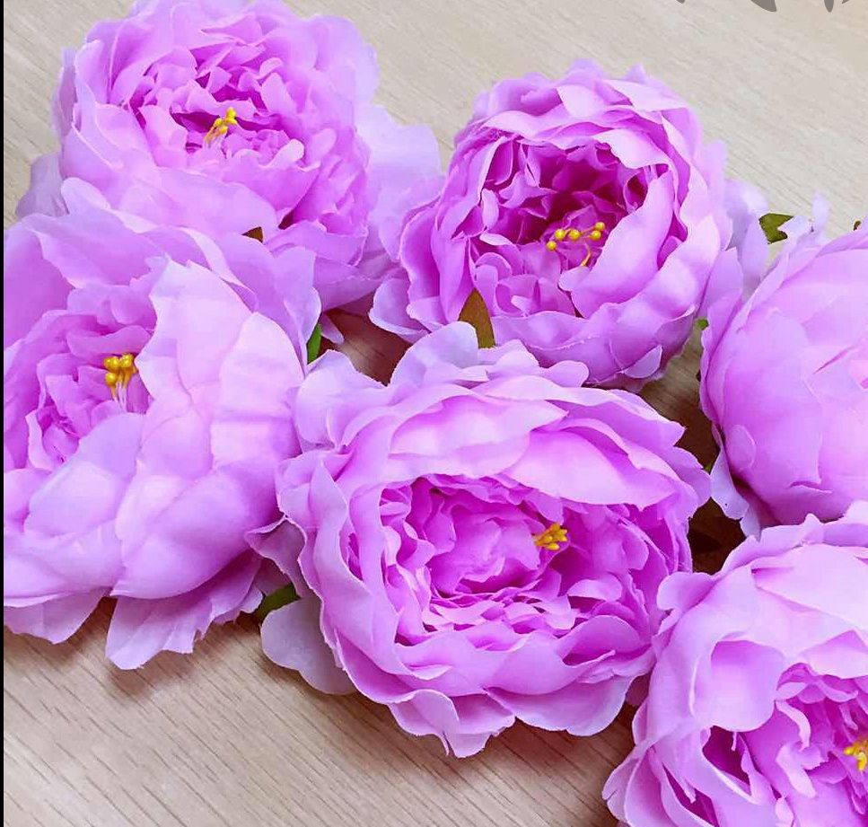 2020 Artificial Peony For Decoration Wholesale Artificial Flower White
