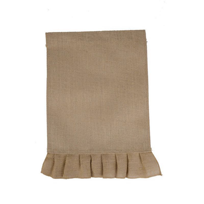 # 1 Burlap Garden Flag