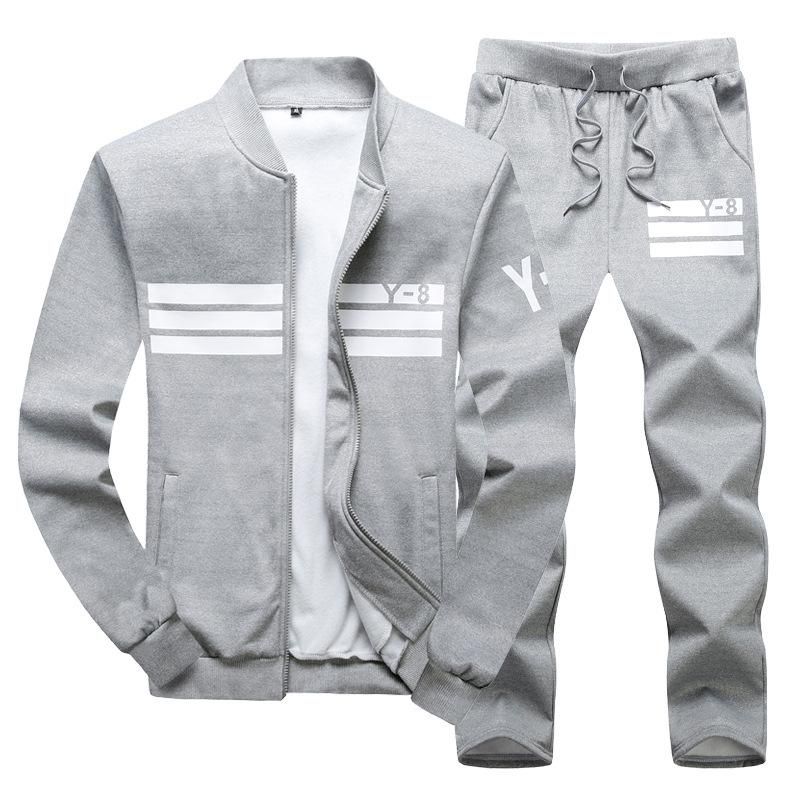 black and white sweatsuit