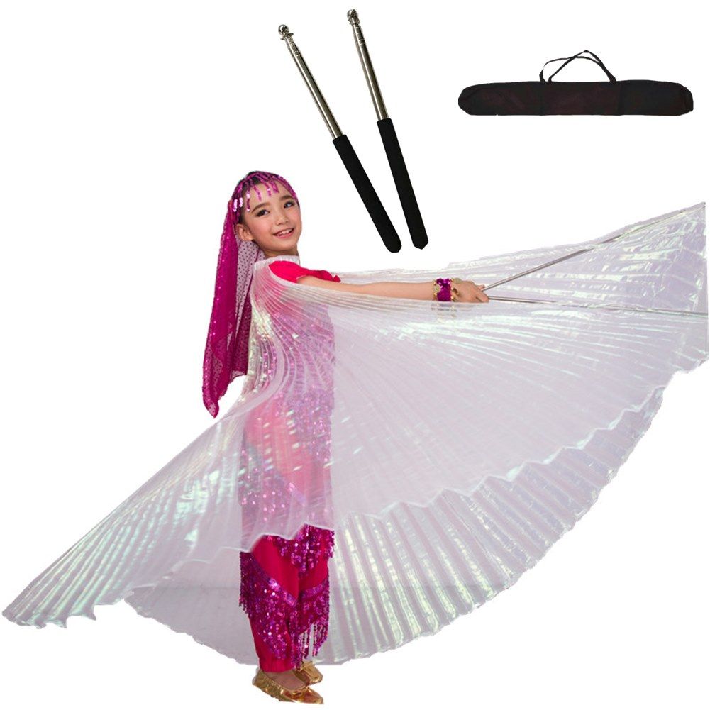 80CM Belly Dance Wings Bag Isis Belly Dancing Accessories Bag for Women Children