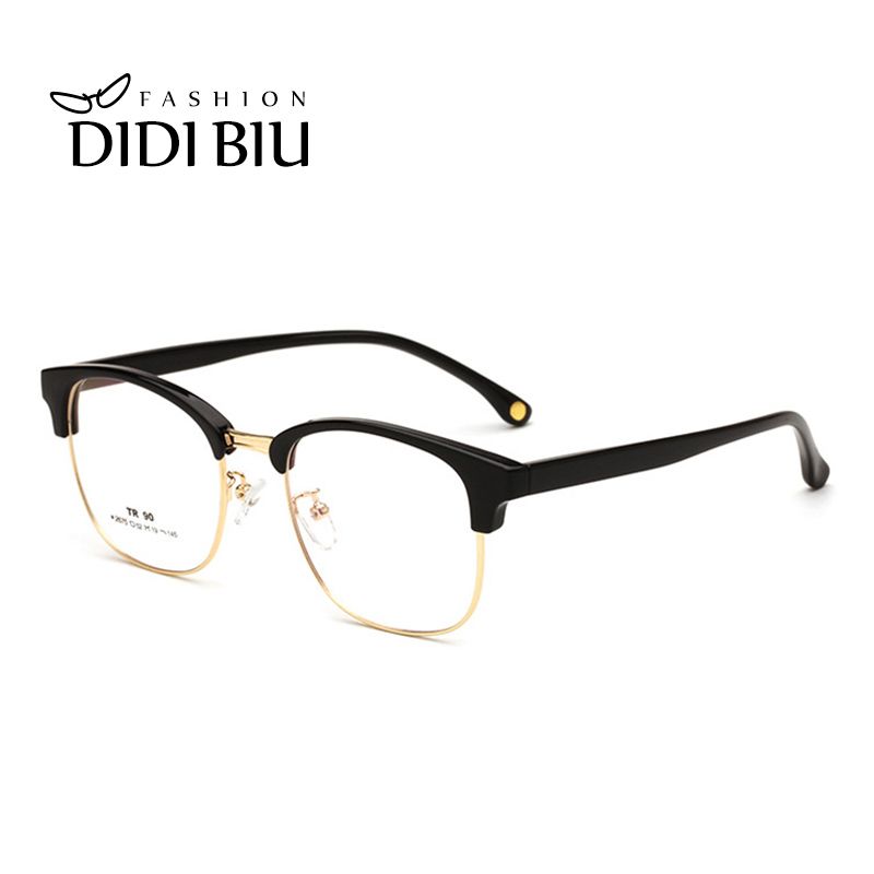 half plastic half metal glasses