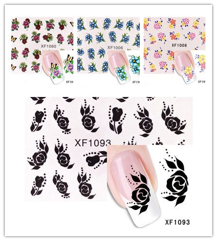 § stickers autocollants FLEURS modèle 1