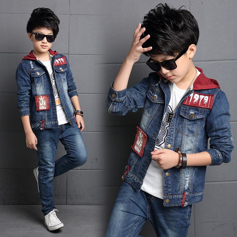 boys jean shirt