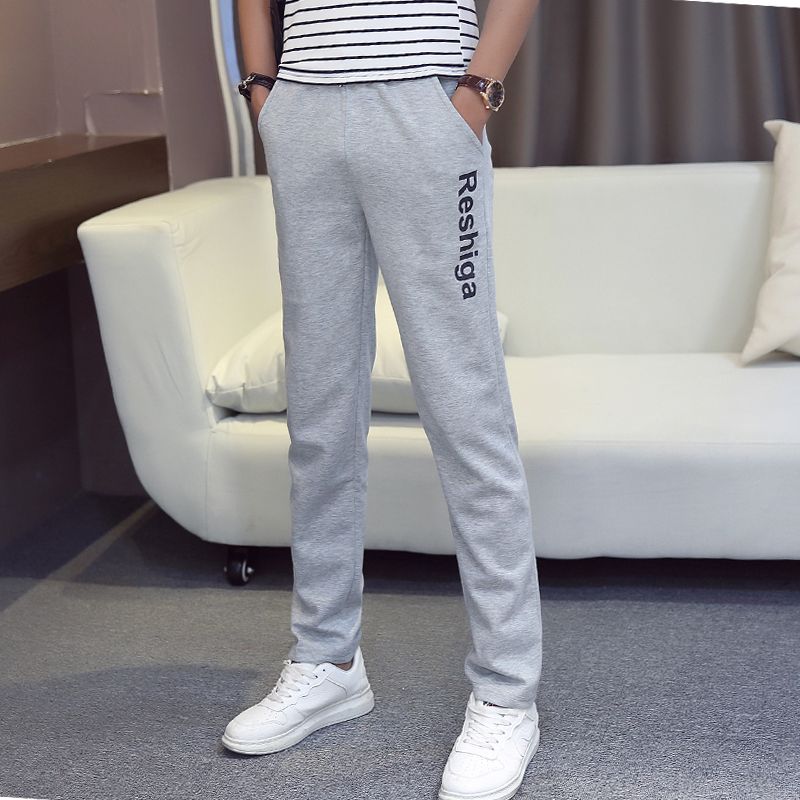 Autumn Men Knitted Pants Male Trousers 