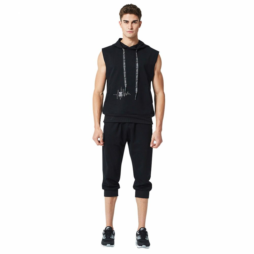 sleeveless tracksuit top