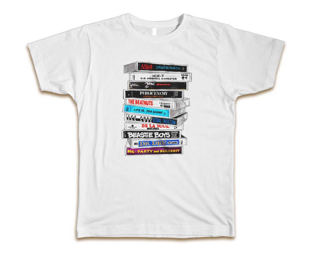t shirt cassette tape