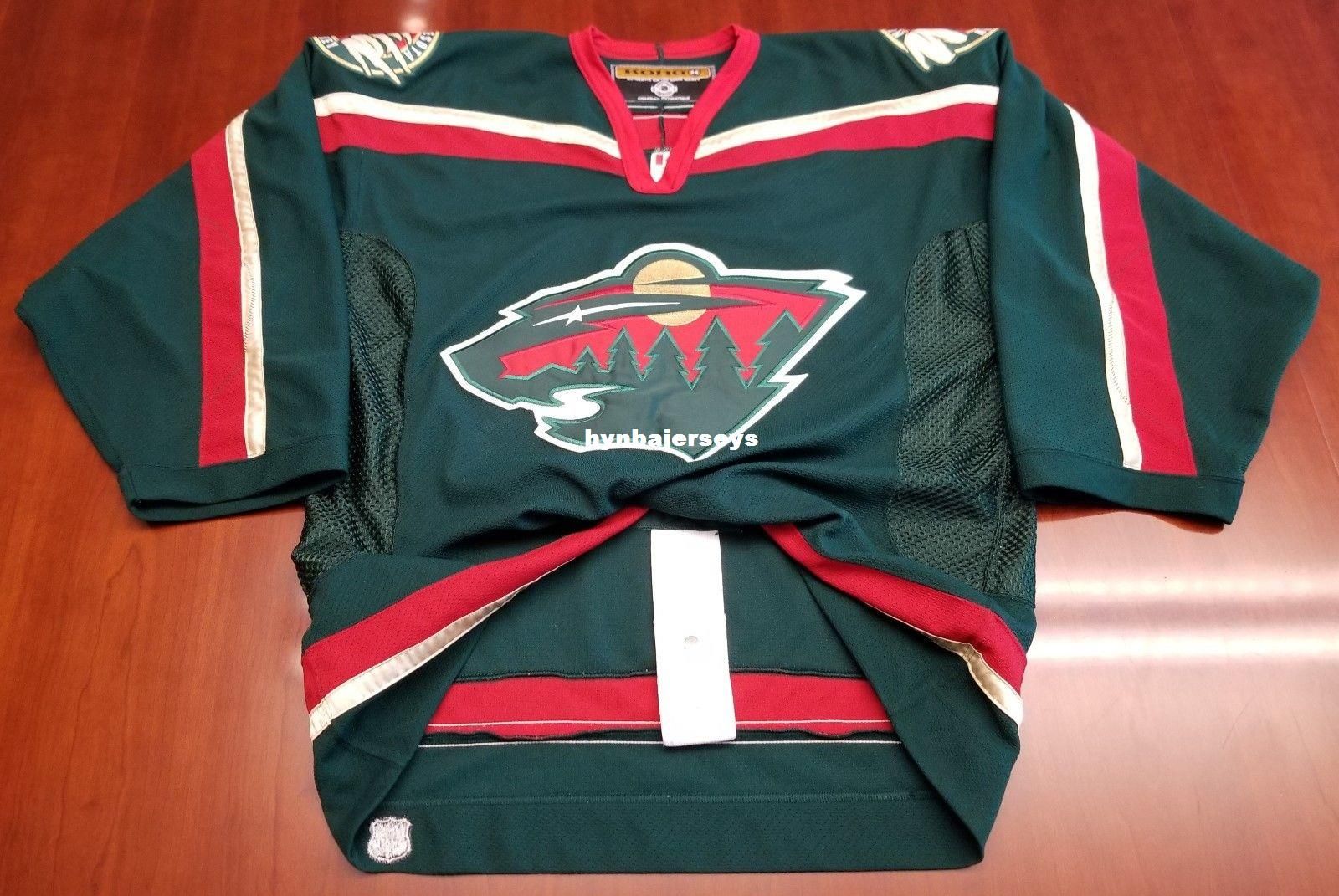 minnesota wild vintage jersey