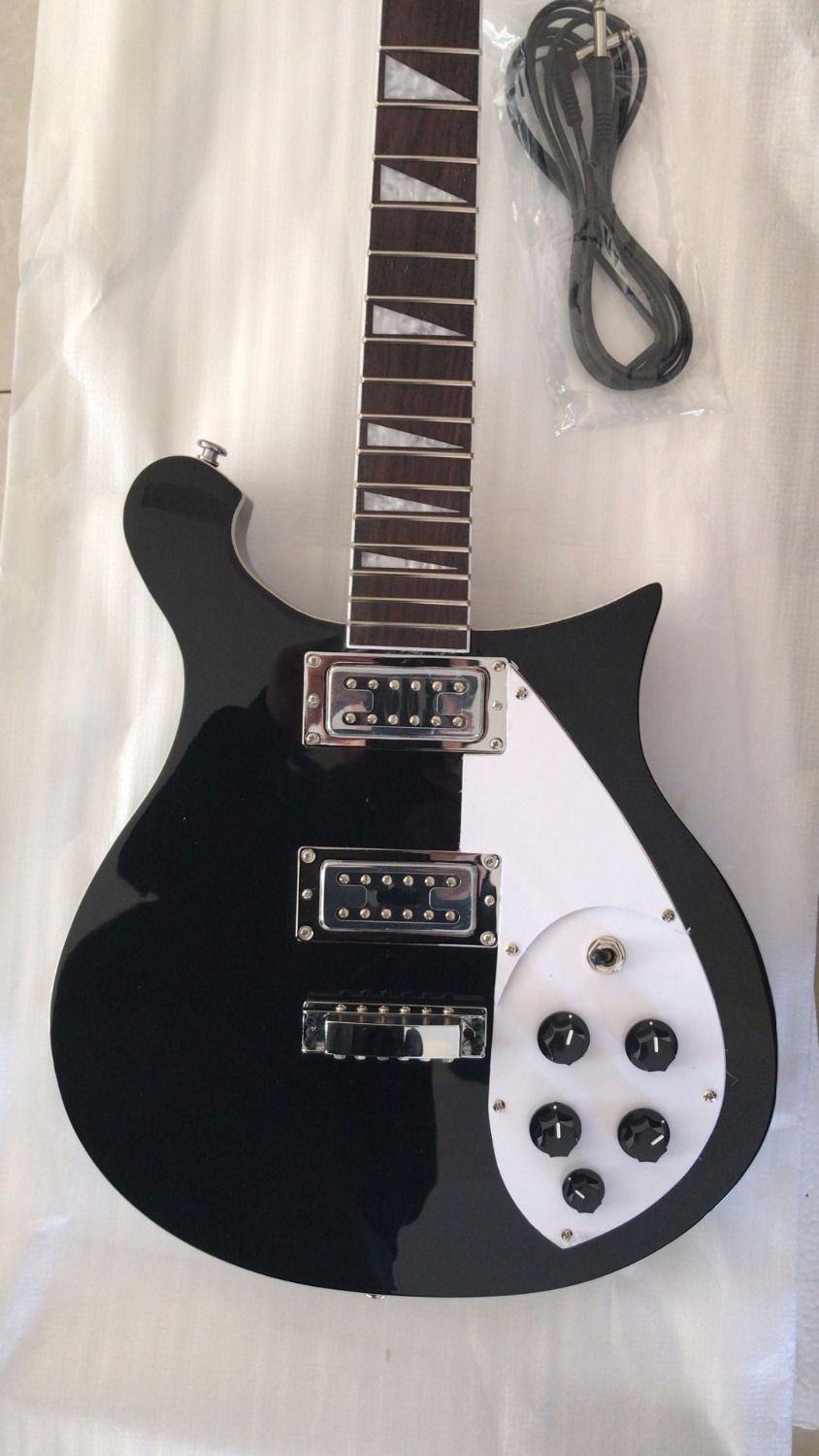 Tv Jones Pickups >> Tv Jones Pickups Ric 620 6 Strings Black Electric Guitar Rosewood Fingerboard Triangle White Pearl Inlay Toaster Pickups White Pickguard Electric Tv Jones Pickups >> Tv Jones Pickups Ric 620 6 Strings Black Electric Guitar Rosewood Fingerboard Triangle White Pearl Inlay Toaster Pickups White Pickguard Electric