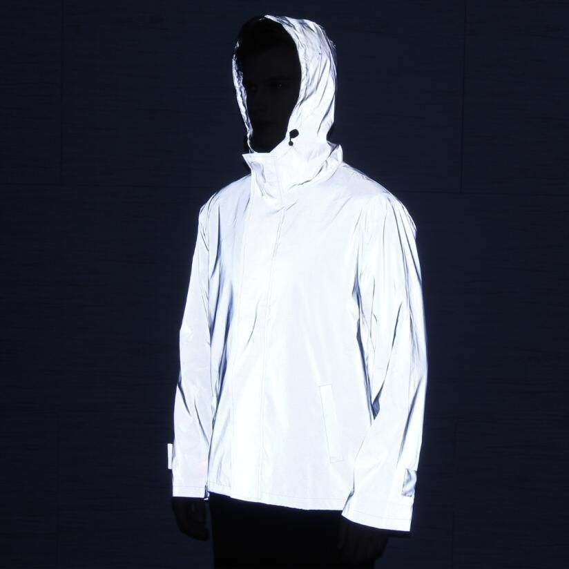 reflective hoodie mens
