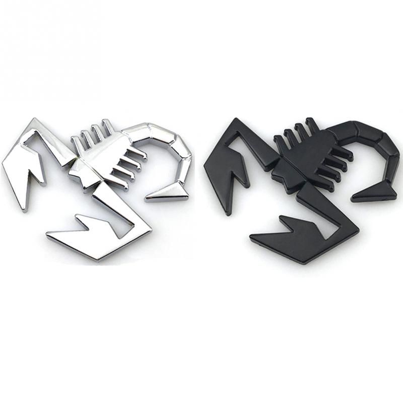 emblème adhésif chrome nouveau Scorpion Voiture Badge