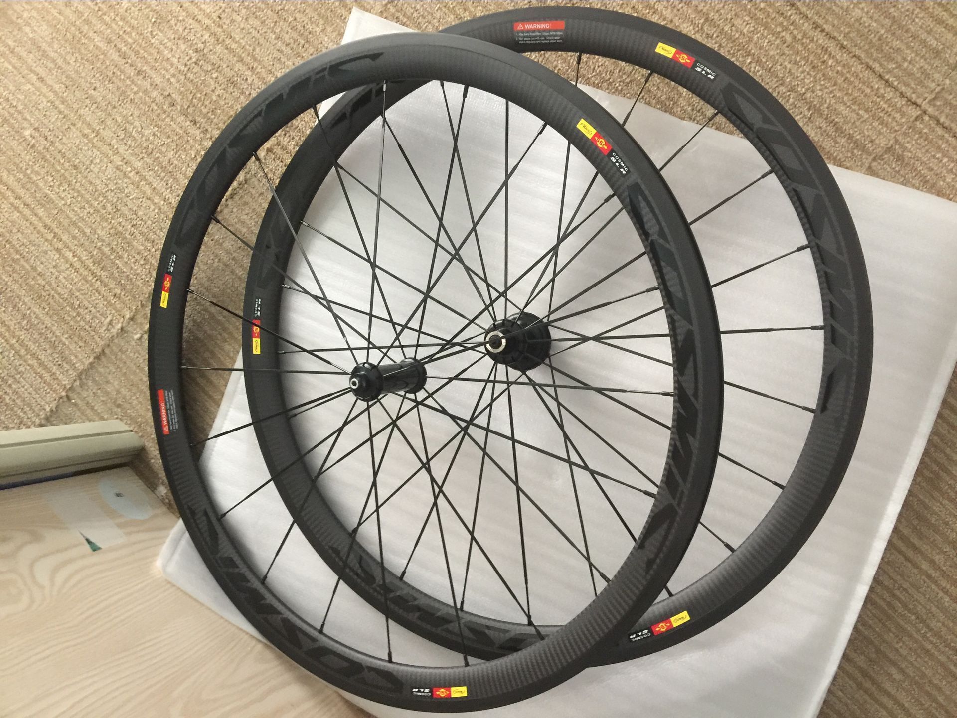3k Twill Full Carbon Bicycle Wheels 50mm V Breaks 700C 23mm Width