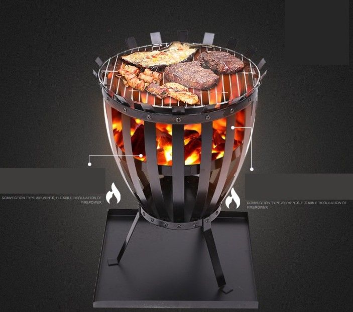Grosshandel Outdoor Lagerfeuer Partei Feuer Ofen Heizofen Camping Garten Grill Grill Holzkorb B01103 2 Von Byrd 77 54 Auf De Dhgate Com Dhgate
