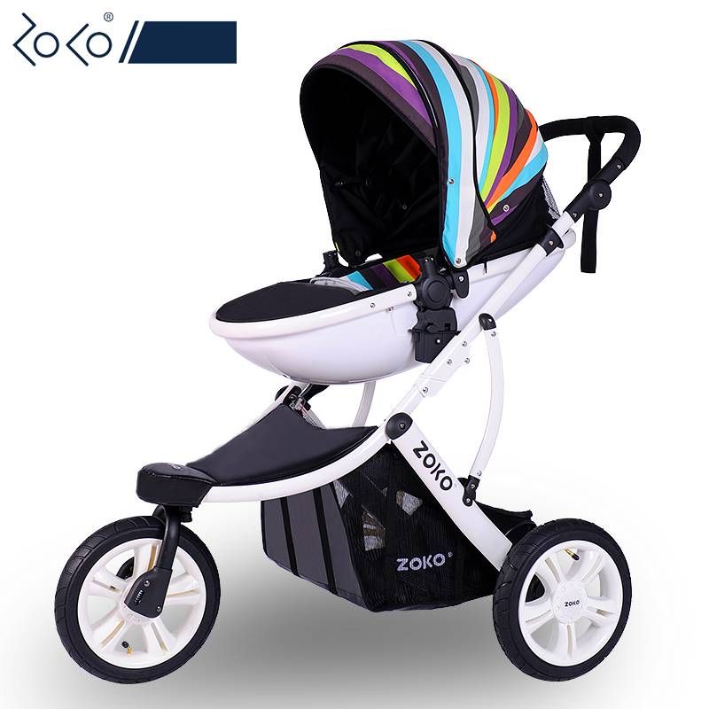 poussette haute 3 roues