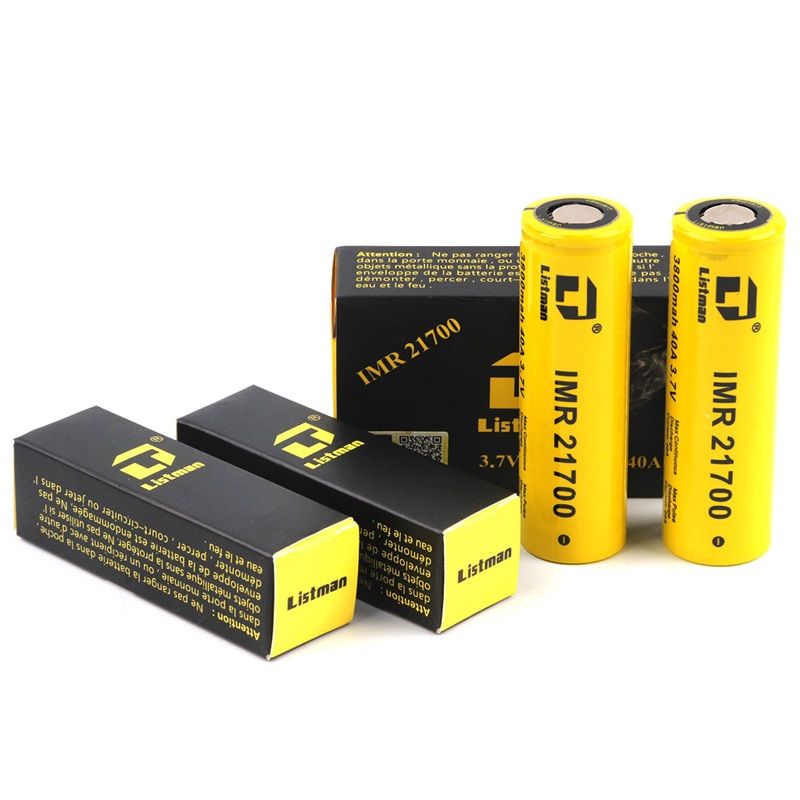 3,7V 3750 mAh 40A Lithium Ionen Akku lose 4 x iJoy 21700 3,6V