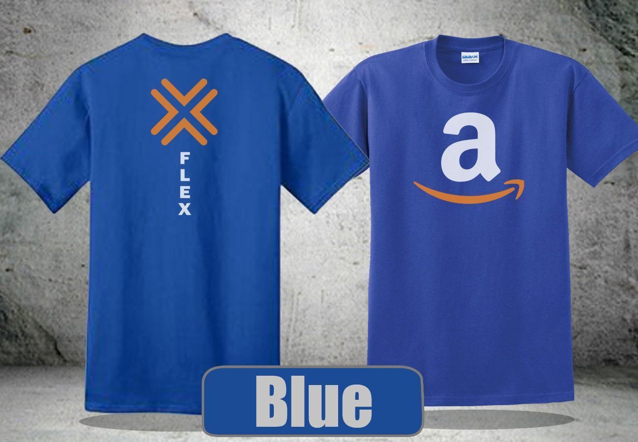 New Amazon T-Shirt Flex Prime Delivery Men's 2-Side Color Navy&Blue Funny 4 Casual Funny free shipping Unisex tee gift New Amazon T-Shirt Flex Prime Delivery Men's 2-Side Color Navy&Blue Funny 4 Casual Funny free shipping Unisex tee gift