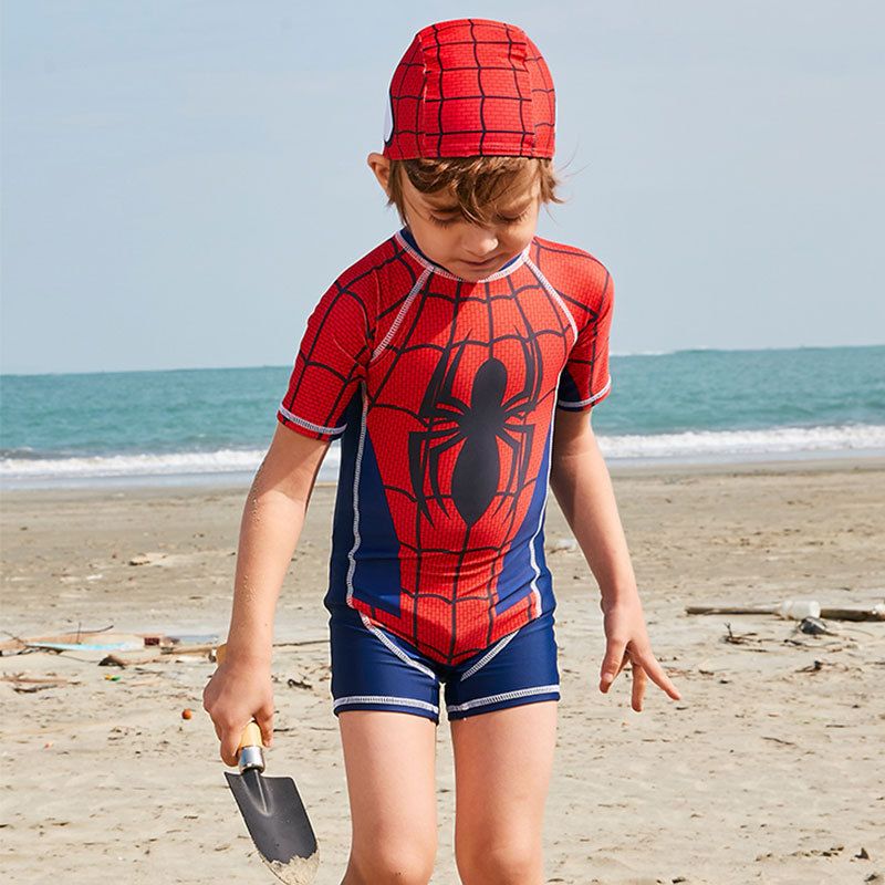girls spiderman bathing suit