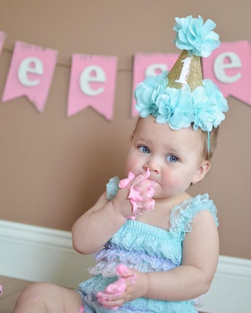 birthday cap for baby girl