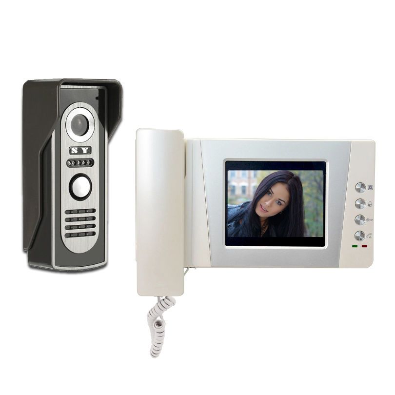 4 3 Video Doorbell Intercom Door Phone System Visual Intercom