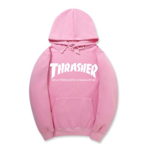 thrasher sweat rose